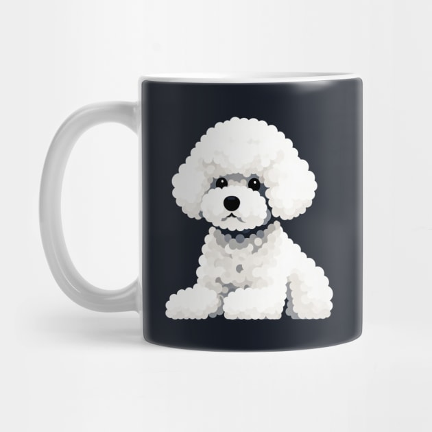 Bichon Frise dog by CreativeSage